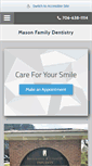 Mobile Screenshot of masondentalarts.com