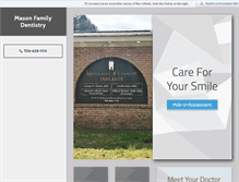 Tablet Screenshot of masondentalarts.com